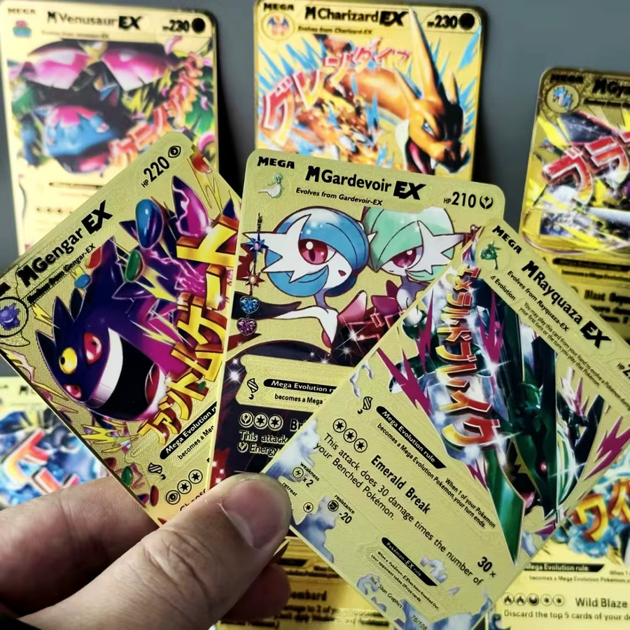 TAKARA TOMY Pokémon Metall-Sammelkarten, Bunt / Mehrfarbig - Bild 3