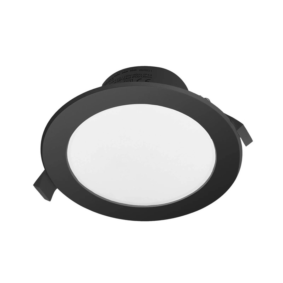 PRIOS LED Wohnzimmerleuchte Modern aus Aluminium in Schwarz, 1-flammig, dimmbar - Bild 2