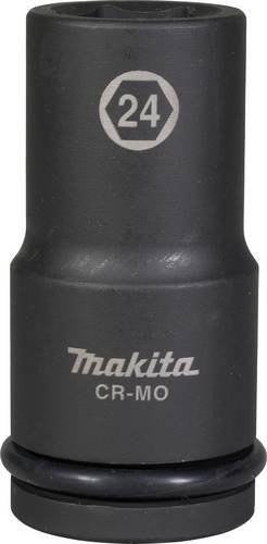 Makita Schlagnuss 3/4 Zoll SW24 90 mm aus CR-MO mit O-Ring und Stift in Schwarz - Bild 1
