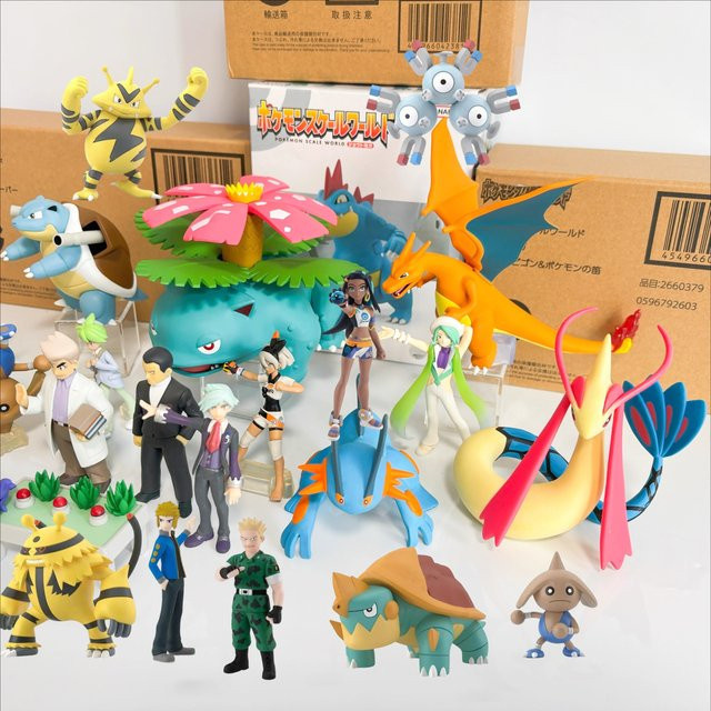 Bandai Pokémon Ectoplasma Electabuzz Action Figure, Modell Desktop Ornament - Bild 1