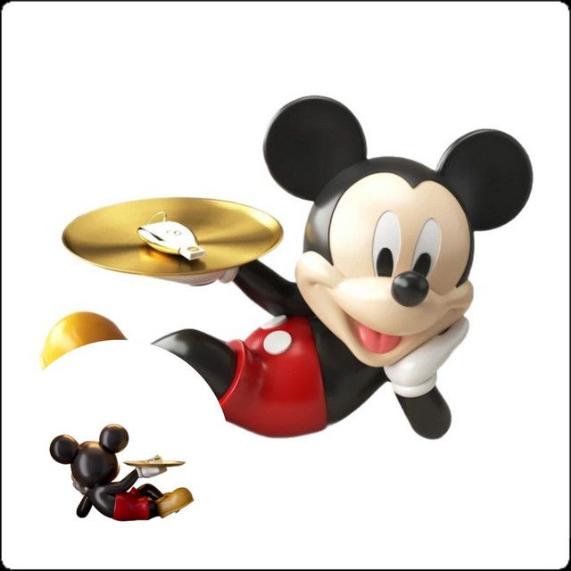 Disney Mickey Mouse Schlüsselablage als dekoratives Ornament in Multicolor - Bild 1
