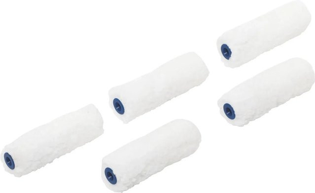LUX-TOOLS Vestan-Walze, 5 Stück, Farbe: Weiß, Durchmesser: 10 cm - Bild 1