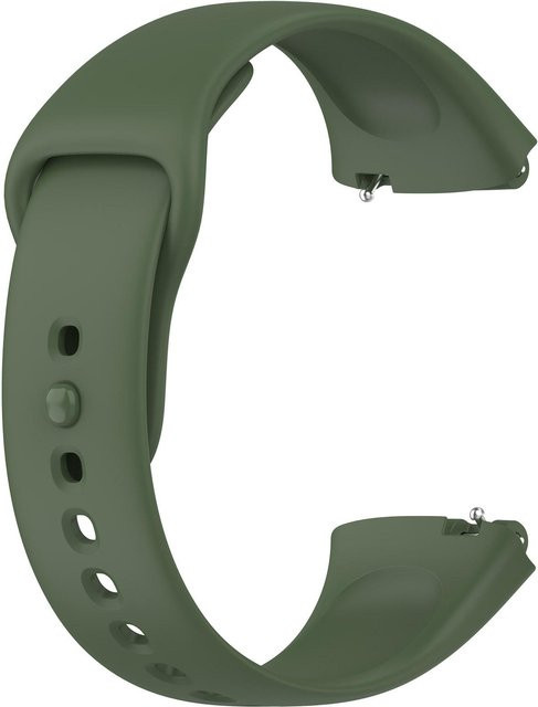 Uhrenarmband Silikon, dunkelgrün, Xiaomi Redmi Watch 3 Active/Lite - Bild 1
