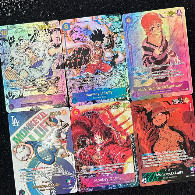Bandai One Piece Sammelkarten, Piraten, bunt/mehrfarbig - Bild 1