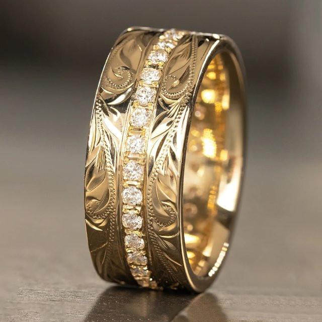Huitan Ring Damen, Gold, Zirkonia - Bild 1