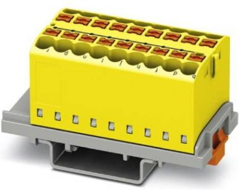 Phoenix Contact Verteilerblock Gelb 8 Stück - Bild 1