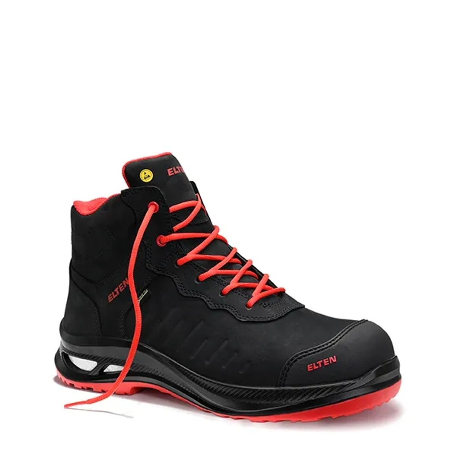 Elten Sicherheitsstiefel Stewart Xxg Pro GTX Nubukleder Black-Red S3 ESD Gr. 48 - Bild 2