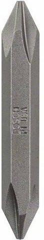Bosch Doppelklingenbit PH1 aus Edelstahl, Länge: 45 mm - Bild 1
