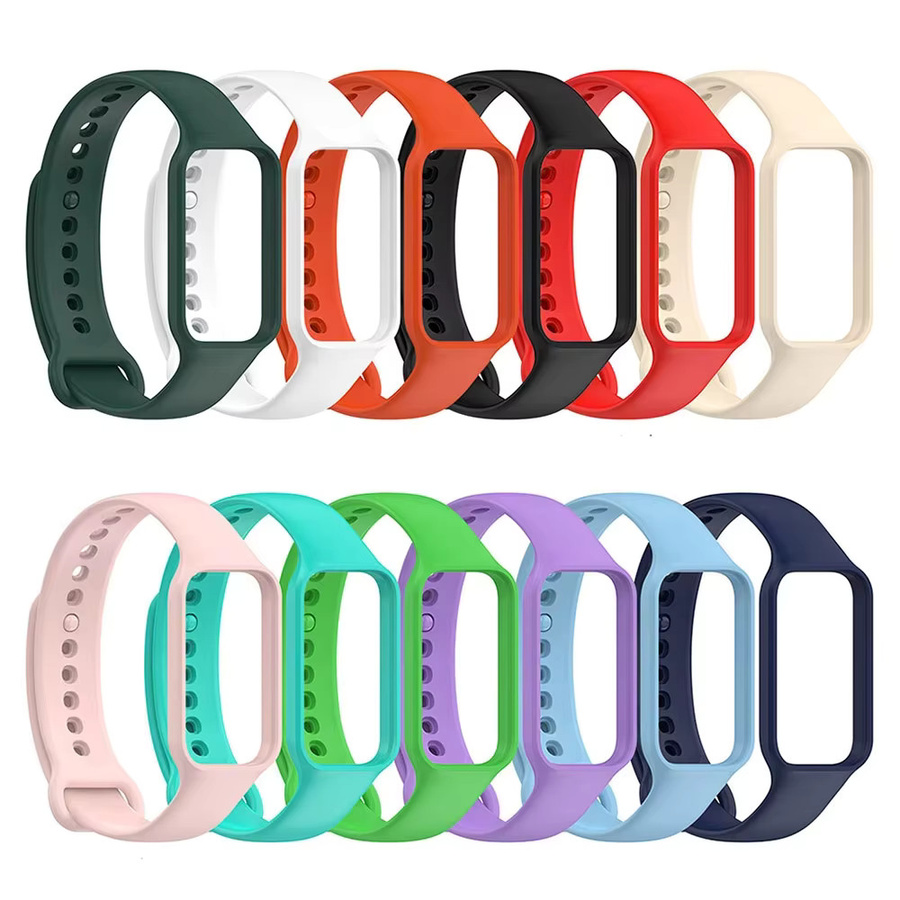 Xiaomi Armband für Redmi Band 2, TPU, Schwarz, 2 Packungen - Bild 3