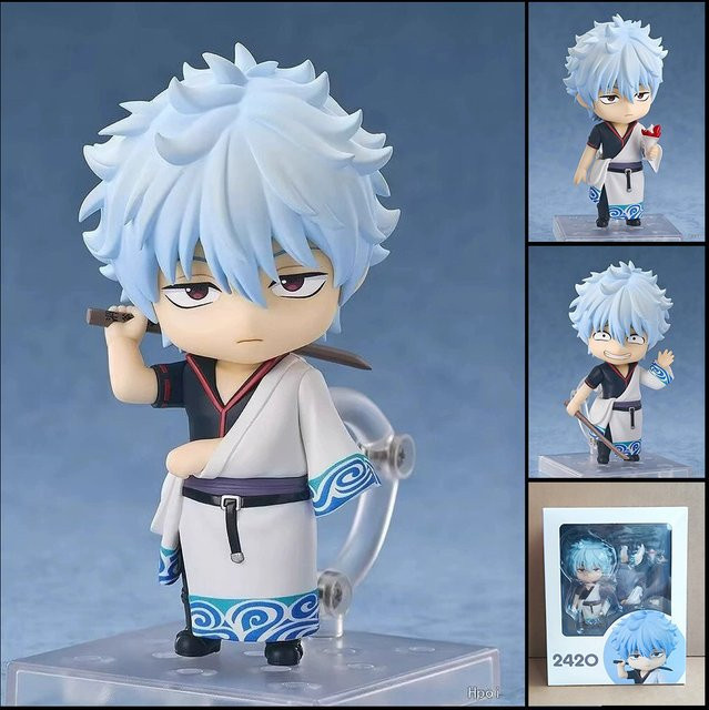 Bandai Gintama Sakata Gintoki Q-Version, bewegliche Figur, Einzelfigur - Bild 1