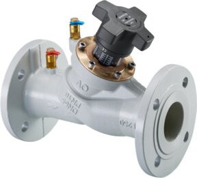 Oventrop Strv. Hydrocontrol VFC DN 65 Kombination, PN 16, Flanschanschluss nach Ansi, GG, Grau - Bild 1