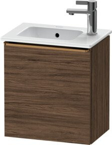 Duravit Waschtischunterschrank D-Neo in Weiß und Braun, B/T/H: 41 x 27,4 x 44 cm - Bild 1