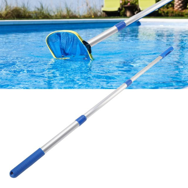 TOPINCN Teleskop-Poolzange aus Aluminium, 3-teiliges Schwimmbad-Reinigungszubehör - Bild 1