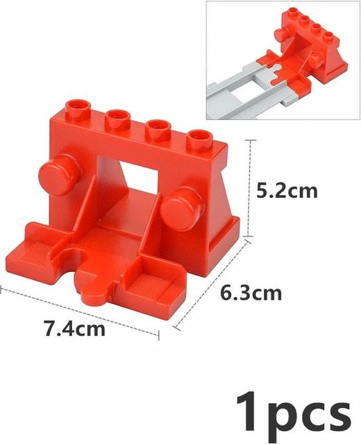Linyi toy car Bausteinzubehör, Rot - Bild 1
