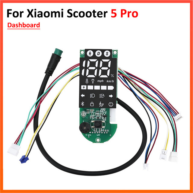 Bluetooth-Armaturenbrett mit LED-Anzeige für Xiaomi 5 Pro Elektroroller als Ersatzteil-Bedienfeld - Bild 1