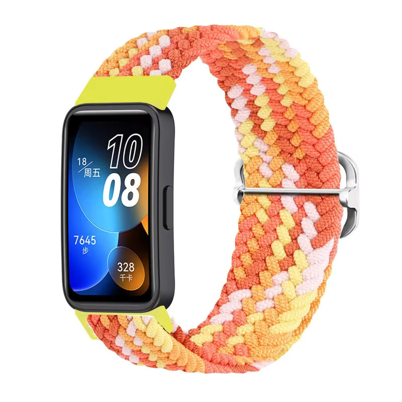 Uhrenarmband Nylon, geflochten, Bunt, Unisex - Bild 2