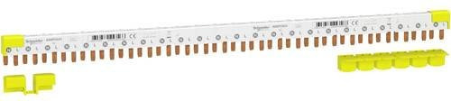 Schneider Electric A9XPC624 Phasenschiene in Weiß, Breite: 24,0 cm, Tiefe: 80,0 cm - Bild 1