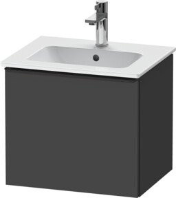 Duravit Waschtischunterschrank D-Neo, Wandmontage, Schwarz Matt, B/T/H: 51 x 40,2 x 44 cm - Bild 1