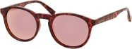 Hawkers BEL AIR CKTP Sonnenbrille, Rund, Vollrand, Kunststoff, Damen, braun, grau - Bild 1