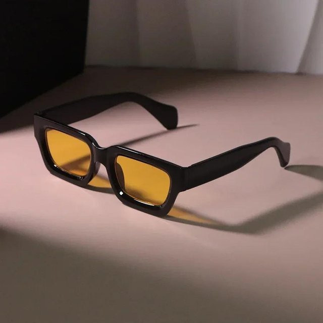 Oculos Sonnenbrille, quadratisch, Vollrand, Kunststoff, grau, Unisex - Bild 1
