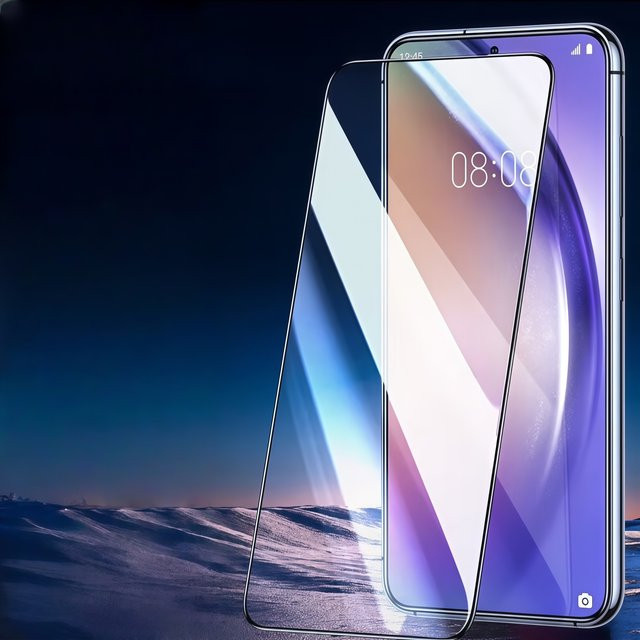 2 Stück Anti-Blaulicht Schutzfolie aus gehärtetem Glas für Samsung Galaxy A54 A34 A14 A53 A33 A23 A13 in Transparent mit vollständiger Abdeckung - Bild 1