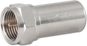 Kathrein F-Übergang F-Sti/IEC-Sti EMU 07 in Silber - Bild 1