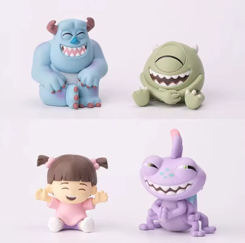 HEROCROSS Anime-Figur Monster Power Company Haha Laugh Blind Box, Actionfigur, Einzelfigur, Fantasy, Kunststoff - Bild 1