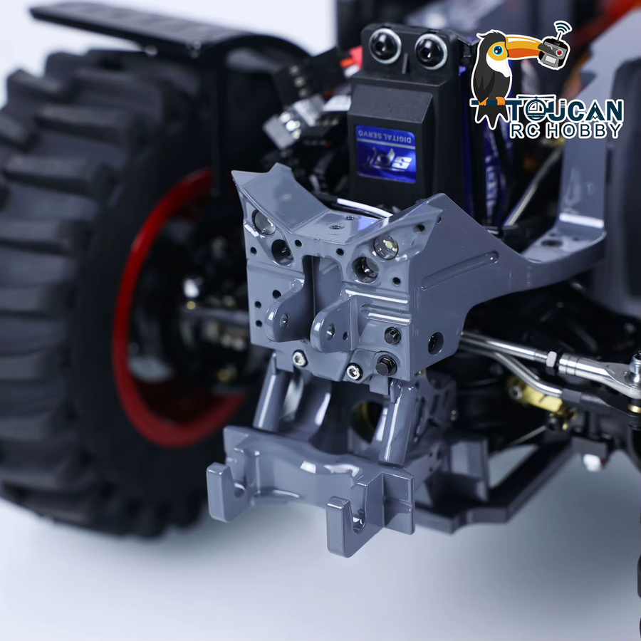 LESU 4X4 Metall Chassis Teil, 1:16, Unlackiert Kits für RC Traktoren - Bild 5