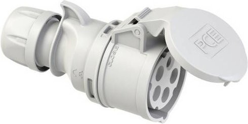 PC Electric Shark 225-1 CEE Kupplung 32A 5polig IP44 Grau - Bild 1