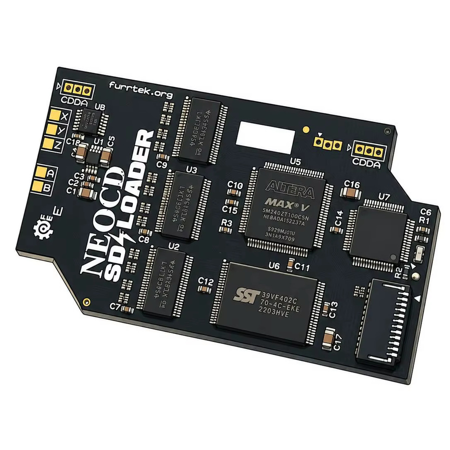 NEO SD LOADER SD-Karten-Emulator für Neo Geo CD in Schwarz mit CDDA-Unterstützung und ENIG-Leiterplatte - Bild 6