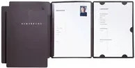 PAGNA Bewerbungsmappe Select Basic mit Klemmschiene, A4, Schwarz - Bild 1