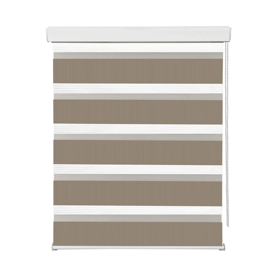Premium Living Duorollo Thomas Teppich in Taupe/Beige gestreift B: 140 cm, T: 160 cm - Bild 2