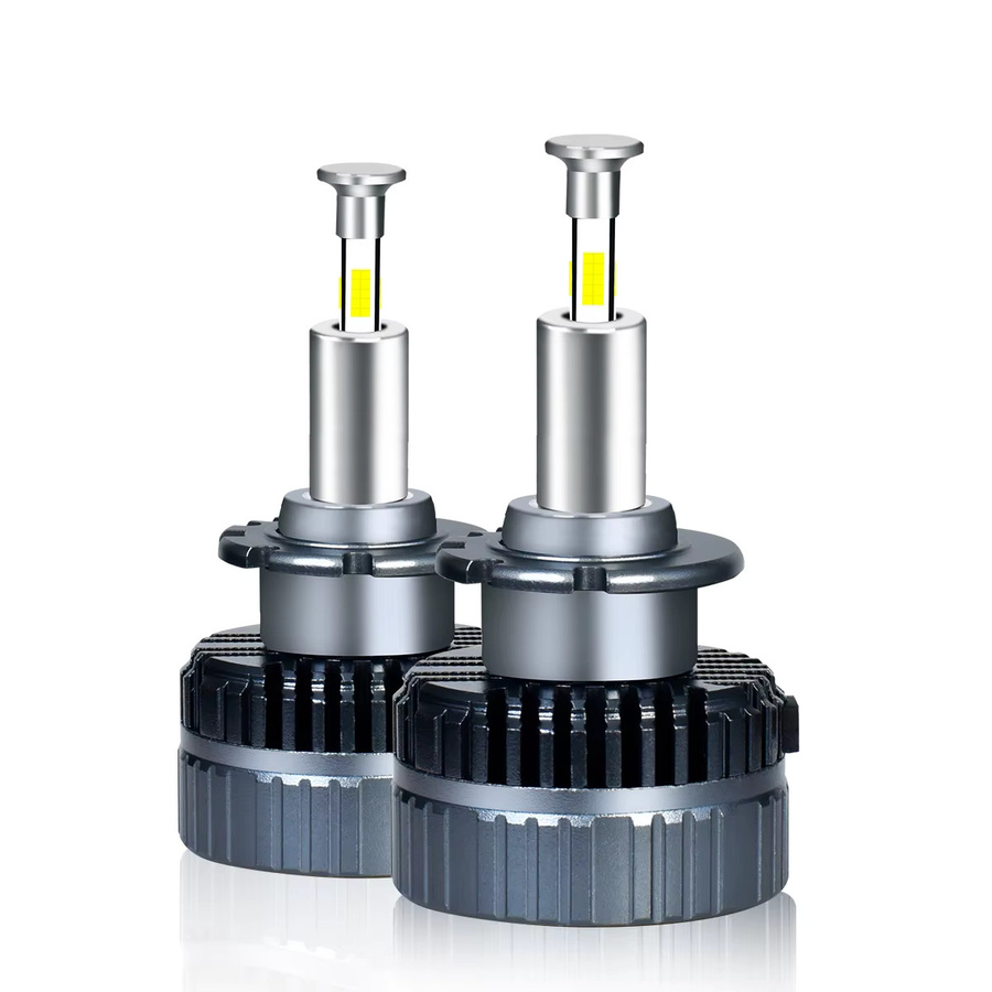 2 Stück integrierte Kupfer-LED-Scheinwerferlampen D1S D2S D3S D4S D5S Plug-and-Play in Silber für Autoscheinwerferbeleuchtung - Bild 5