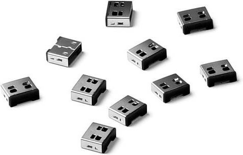 Smartkeeper USB-A Port Schloss UL03P1BK Schwarz - Bild 1
