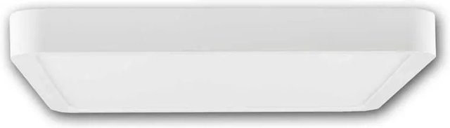 ChiliTec Santano LED Deckenleuchte in Weiß, 24W, Warmweiß, B/T/H: 23 x 23 x 2,4 cm - Bild 1