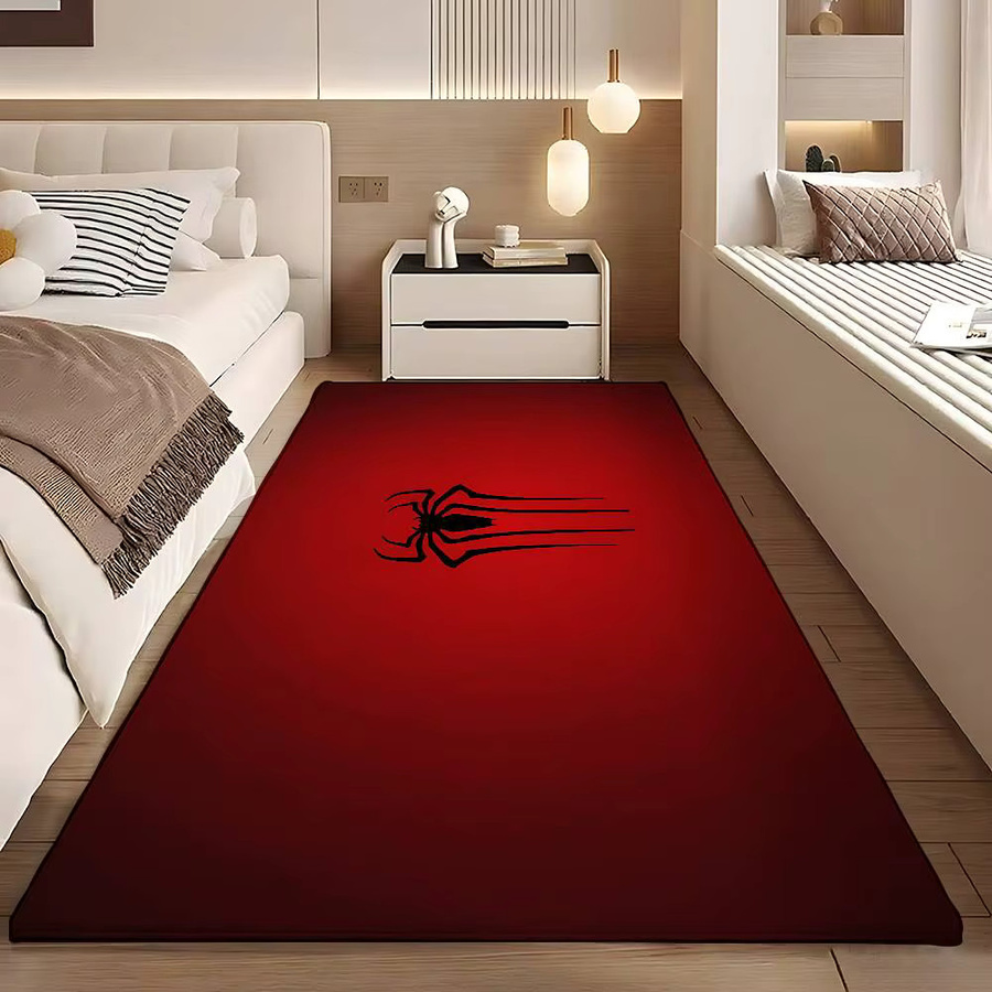 Mesuca Spider-Man Classic Antirutschmatte in Rot, rechteckige Fußmatte für Badezimmer und Eingangsbereich, B/T: 60 x 40 cm - Bild 5