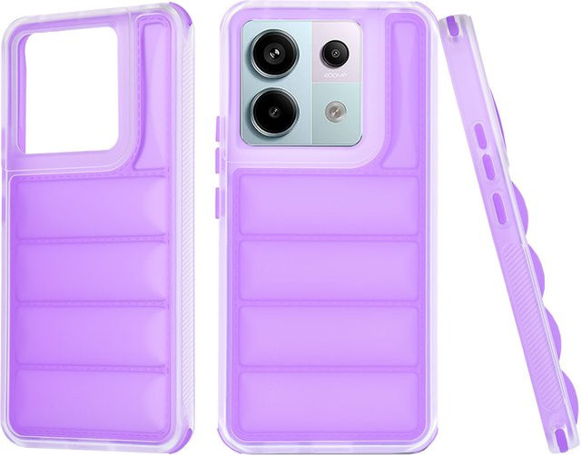 Techsuit Wave Shield Schutzhülle für Xiaomi Poco X6 und Note 13 Pro 5G in Lila - Bild 1