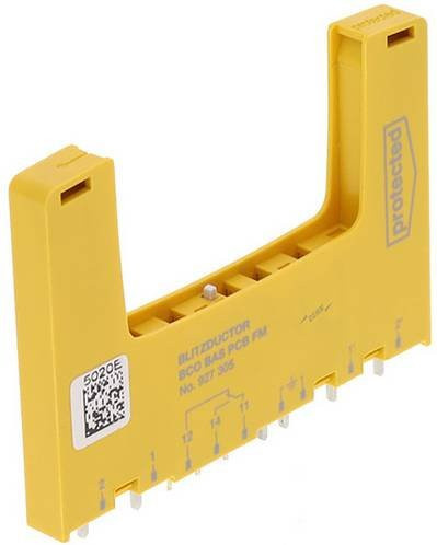 DEHN Sockel BCO BAS PCB FM in Gelb - Bild 1