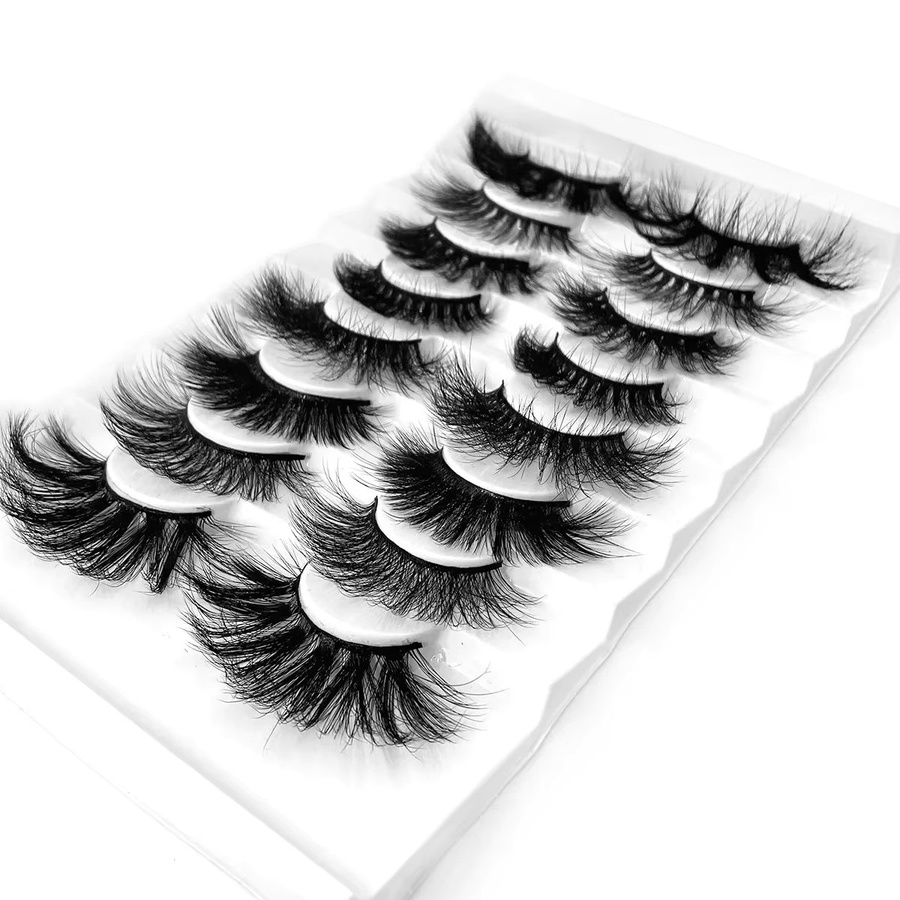 Mix 3D Faux Nerz Wimpern, Black, Unisex - Bild 4