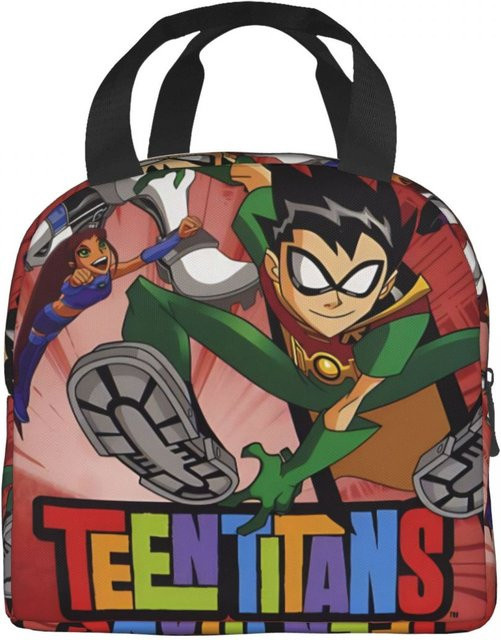 Fancy Style Studio Teen Titans Go Beast Boy Thermische Lunchtasche, Mehrfarbig - Bild 1