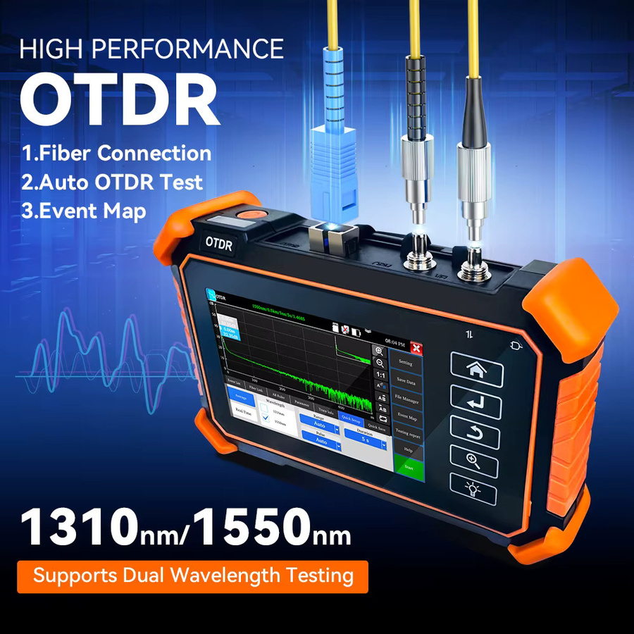 NOYAFA NF-983(MOT-31) Multifunktions-OTDR Glasfaser-Netzwerkkabel-Tester mit PING-Test, IP-Scan, RJ45 TDR-Test, LLLDP und PPPOE - Bild 2
