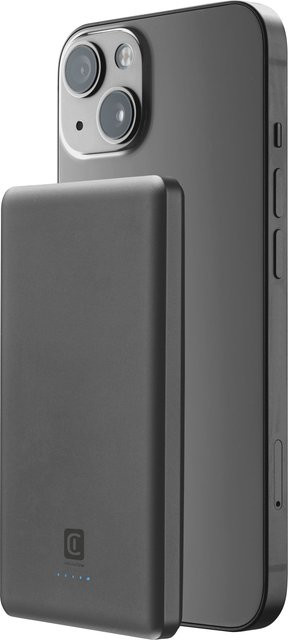 CellularLine MagSafe Wireless Power Bank MAG LITE 5000 Grau mit USB-C - Bild 1
