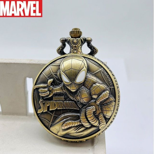 Beast Kingdom Taschenuhr, Messing, Gold, Quarz, Vintage - Bild 1
