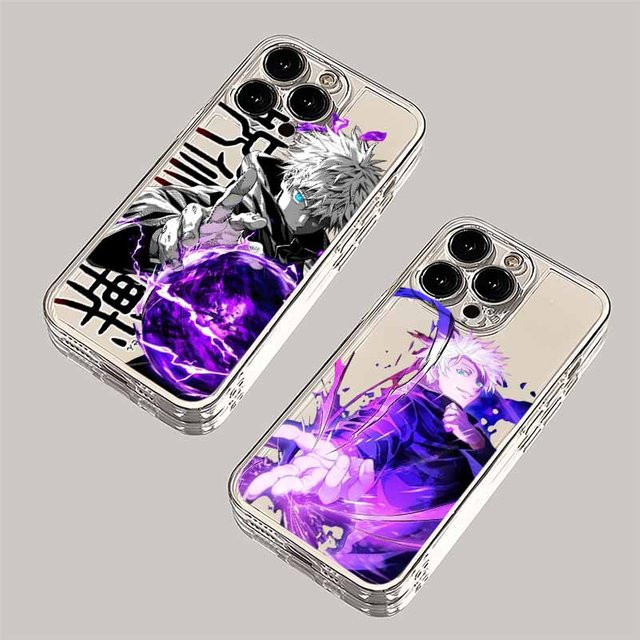 Gojo Satoru Jujutsu Kaisen Handyhülle für Xiaomi Redmi Note 14 13 12 11T 11R 11S 11 10S 10 Pro Plus Max Transparente Abdeckung - Bild 1