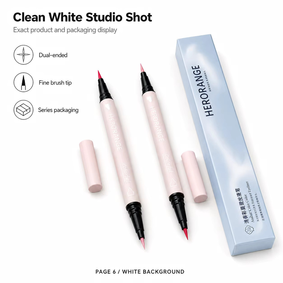 Herorange Dual-End Eyeliner - Bild 2