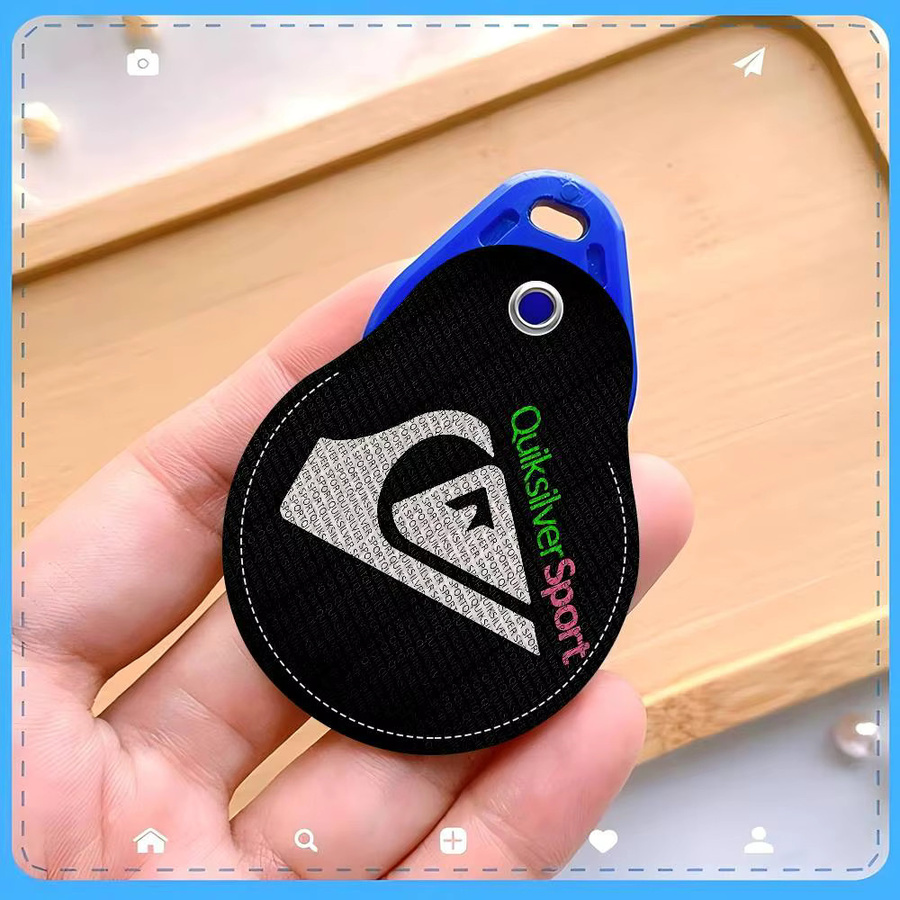 QuiksilverS Kartenhalter aus PU-Leder, Schlüsselanhänger, Unisex - Bild 5