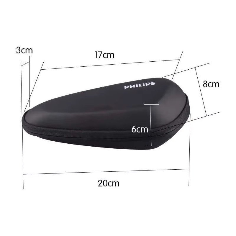 Philips Aufbewahrungstasche für Elektrorasierer, schwarz - Bild 2