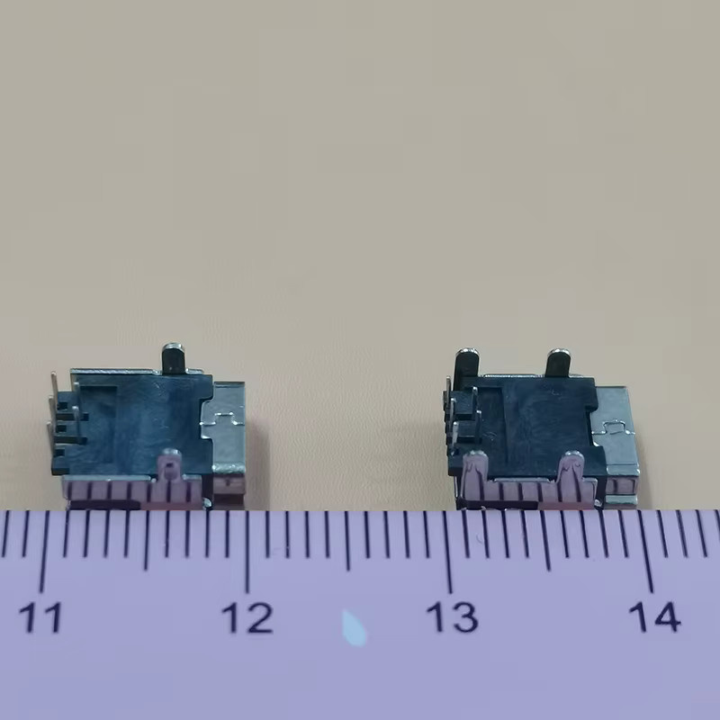 10 Stück ChengHaoRan Mini-USB Typ B 5-Pin Buchse DIP-Anschluss Steckverbinder in Silber für Handy MP3 MP4 MP5 PS3 Reparaturteile - Bild 3