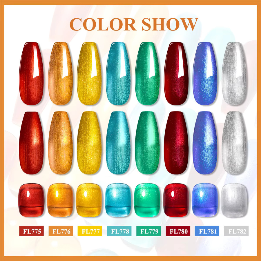 Four Lily Metallic Gel Nagellack, 10 ml - Bild 2