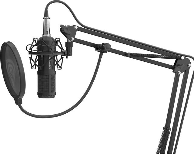 Genesis Radium 300 XLR Kondensatormikrofon, Schwarz (NGM-1695) - Bild 1